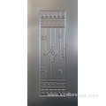 16 gauge embossed steel door skin